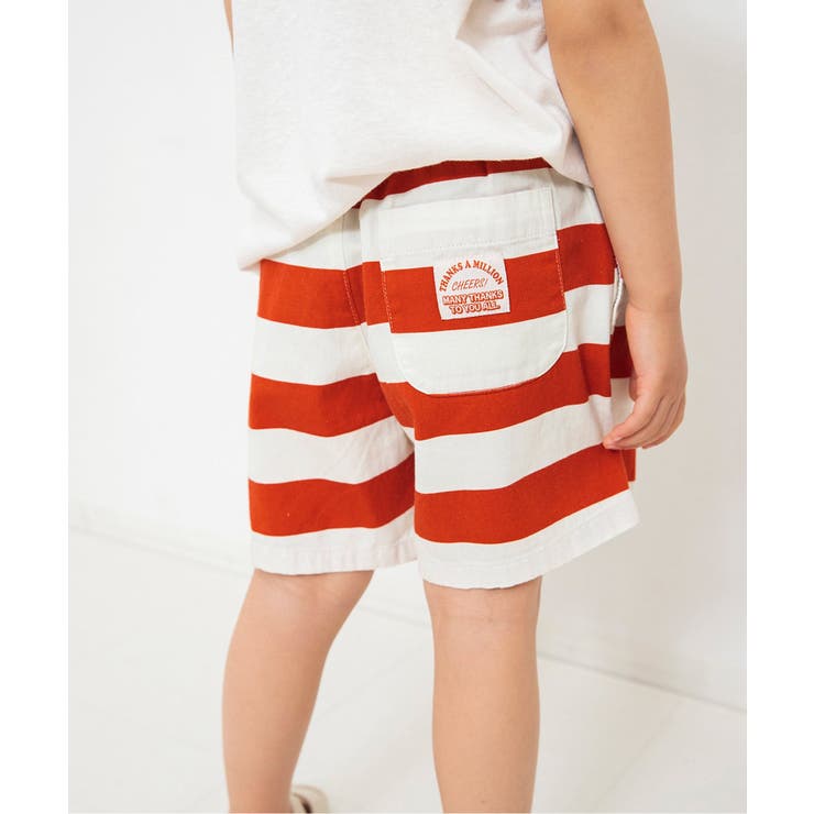 ボーダー柄 | サマーバリエーションハーフパンツ  4分丈 | F.O.Online Store