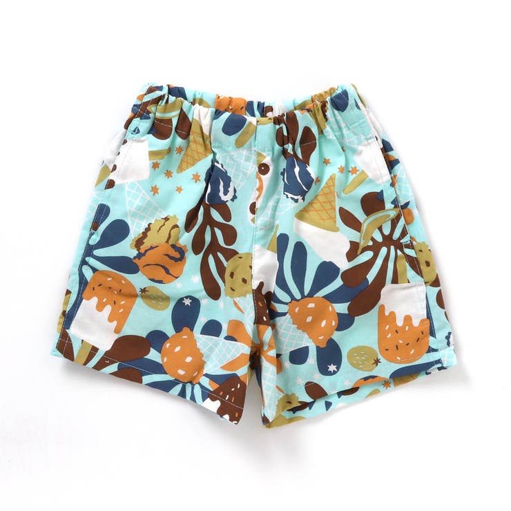 アイス総柄ハーフパンツ 4分丈[品番：FOKK0009438]｜F.O.Online Store