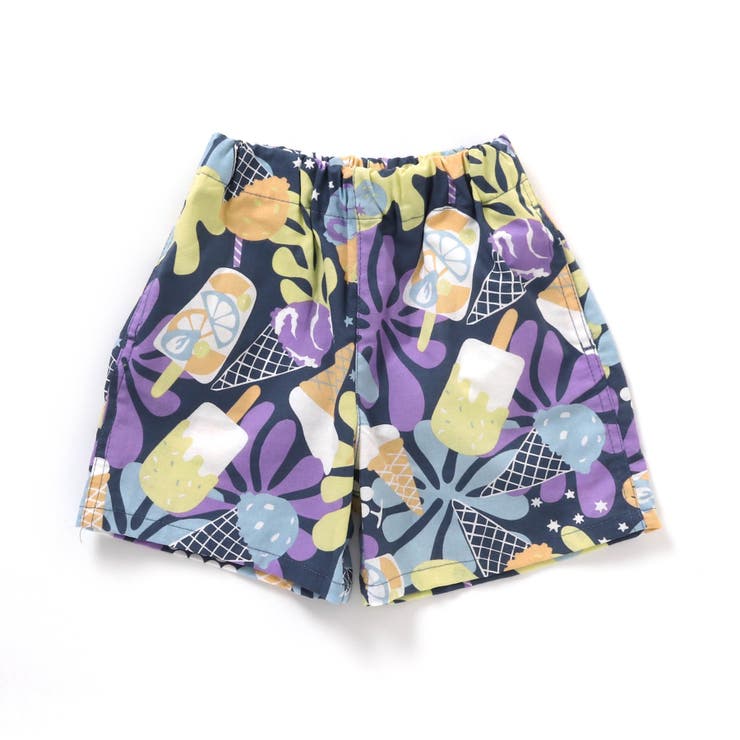 アイス総柄ハーフパンツ 4分丈[品番：FOKK0009438]｜F.O.Online Store