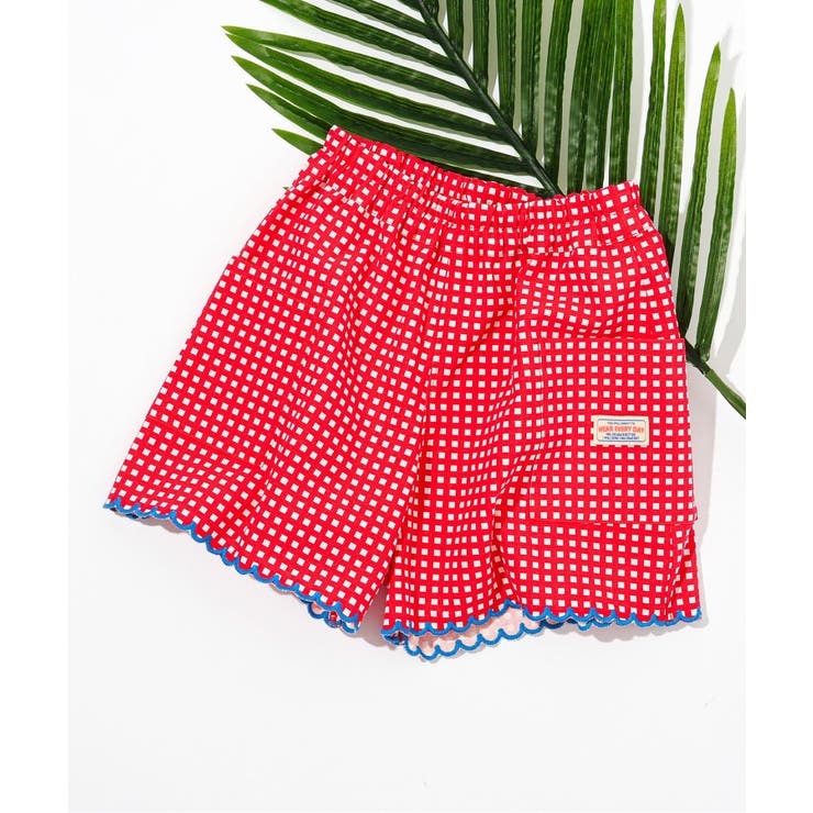 レッド | スカラップショートパンツ ＿ | F.O.Online Store