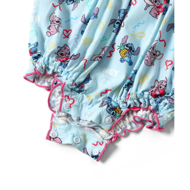 【ディズニー】スティッチ/2Pアロハキャミロンパス | F.O.Online Store | 詳細画像12 