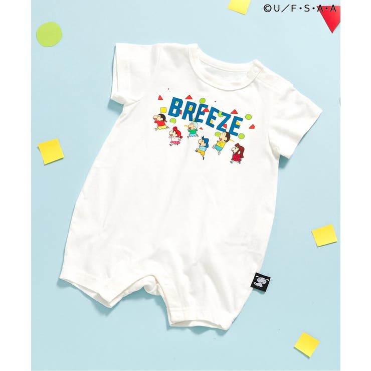 オフホワイト | 【リンク】クレヨンしんちゃん グラフィックロンパス  | F.O.Online Store