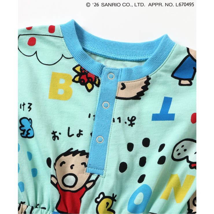 みんなのたあ坊 総柄ロンパス | F.O.Online Store | 詳細画像4 