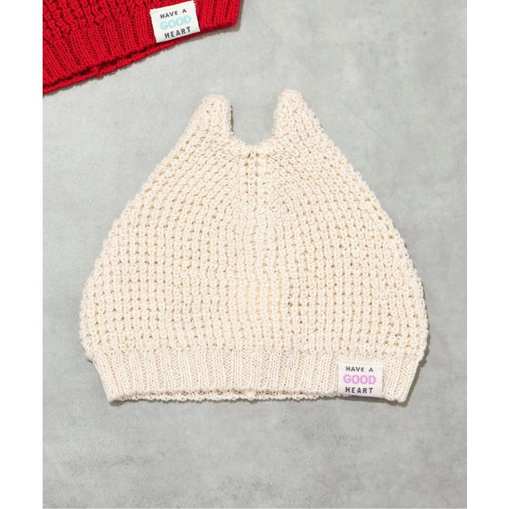 アイボリー | Bpop ダブルとんがりニット帽 | F.O.Online Store