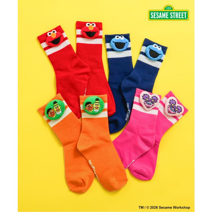 SESAME STREET 立体ソックス | F.O.Online Store | 詳細画像15 