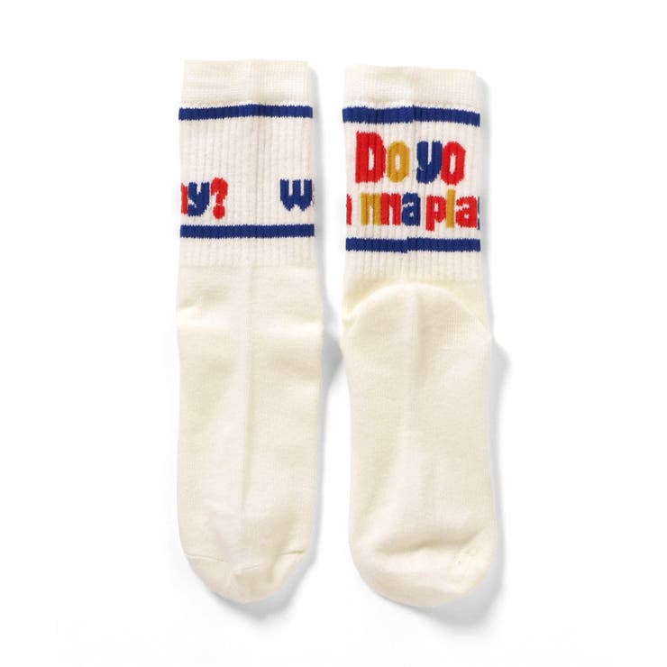 ロゴ・さかな柄ソックス | F.O.Online Store | 詳細画像2 