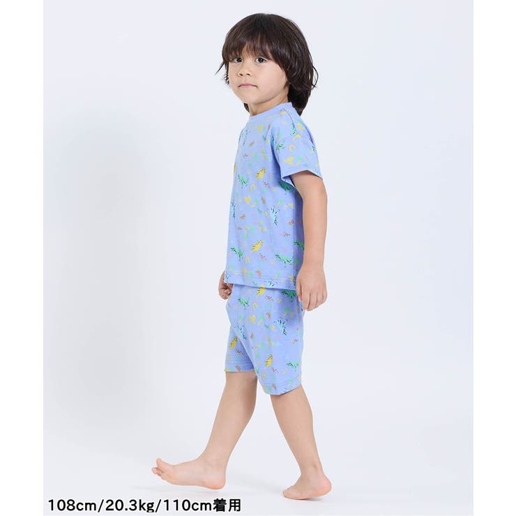 【吸水速乾/接触冷感】BOYS 恐竜総柄パジャマ  吸水速乾 接触冷感 | F.O.Online Store | 詳細画像11 