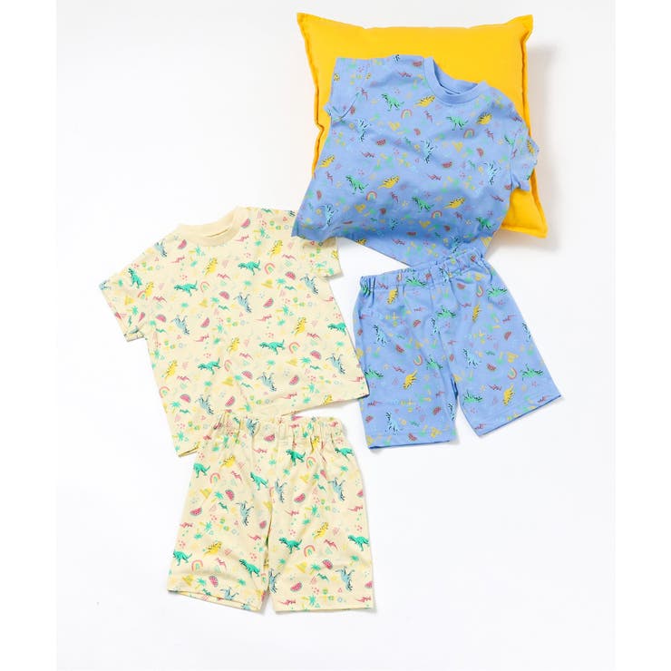 【吸水速乾/接触冷感】BOYS 恐竜総柄パジャマ  吸水速乾 接触冷感 | F.O.Online Store | 詳細画像15 