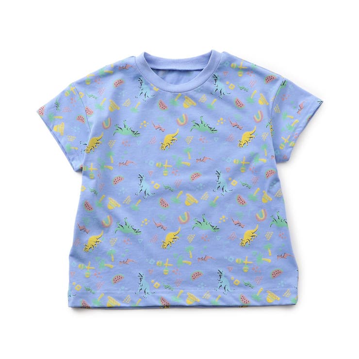 【吸水速乾/接触冷感】BOYS 恐竜総柄パジャマ  吸水速乾 接触冷感 | F.O.Online Store | 詳細画像2 