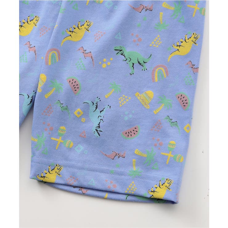 【吸水速乾/接触冷感】BOYS 恐竜総柄パジャマ  吸水速乾 接触冷感 | F.O.Online Store | 詳細画像7 