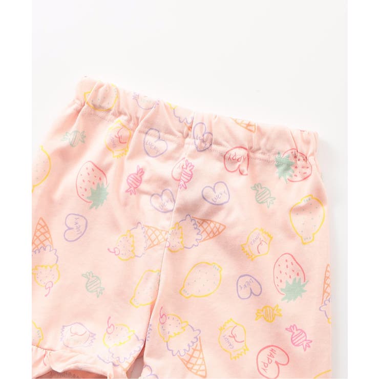 【接触冷感/吸水速乾】GIRLS 総柄フリルパジャマ  吸水速乾 接触冷感 | F.O.Online Store | 詳細画像11 