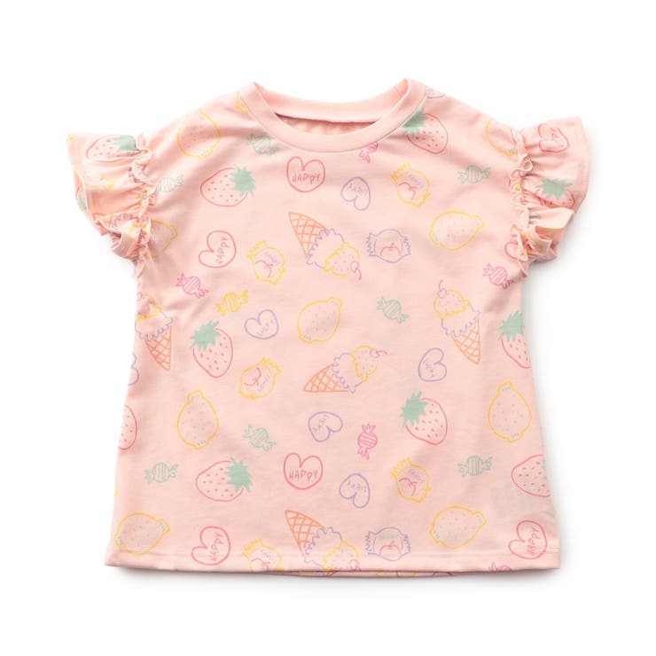 【接触冷感/吸水速乾】GIRLS 総柄フリルパジャマ  吸水速乾 接触冷感 | F.O.Online Store | 詳細画像6 