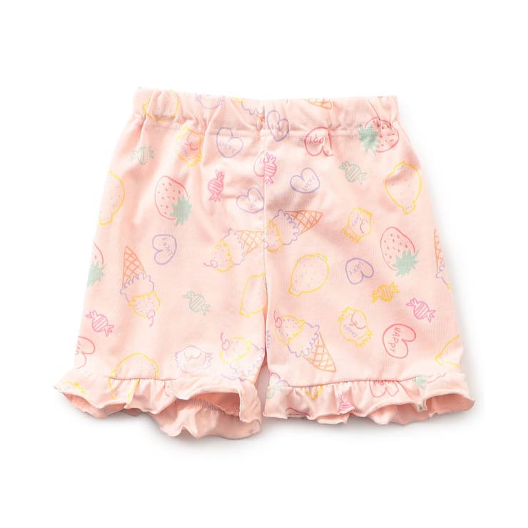 【接触冷感/吸水速乾】GIRLS 総柄フリルパジャマ  吸水速乾 接触冷感 | F.O.Online Store | 詳細画像7 