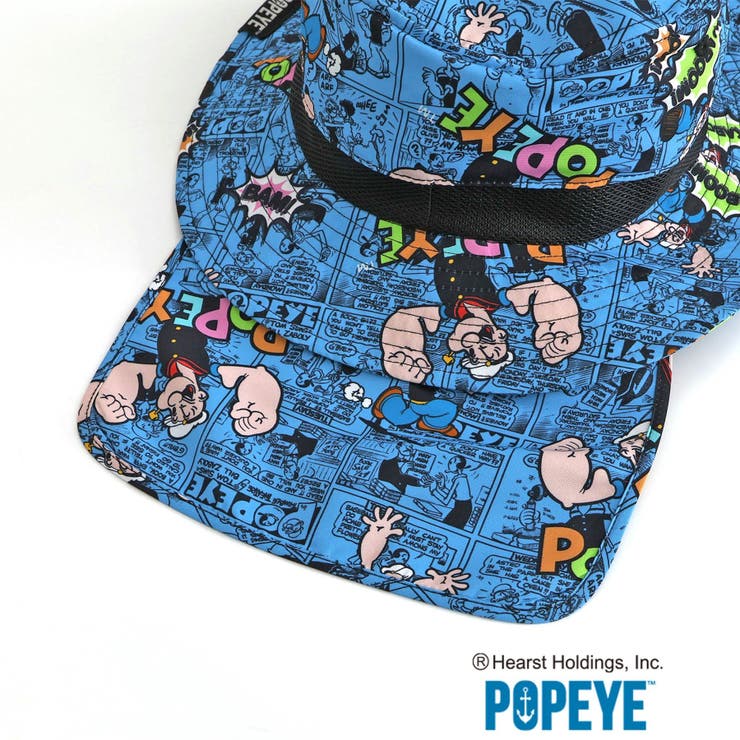 【ポパイ(TM)コラボ】コミック総柄アウトドアハット | F.O.Online Store | 詳細画像6 
