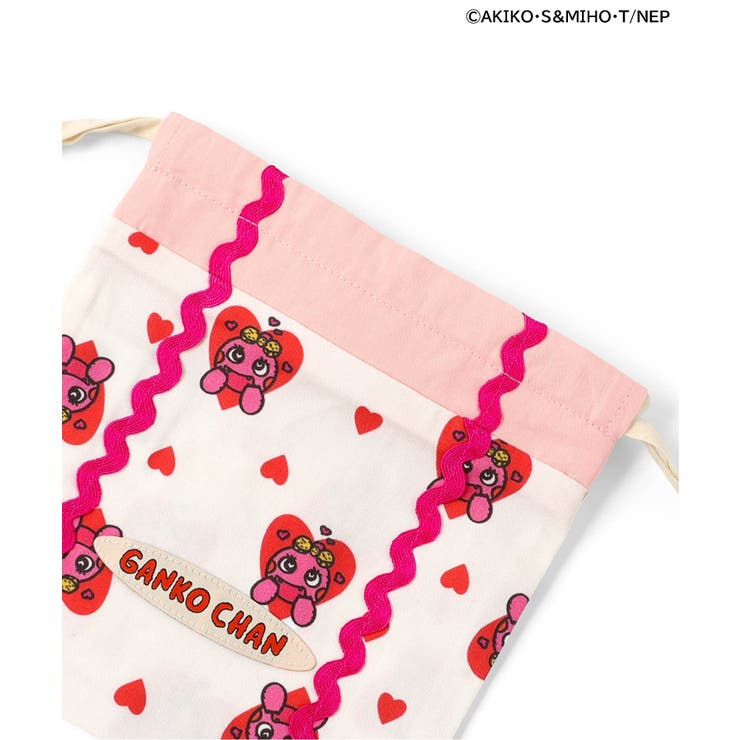 がんこちゃん＆がんペーちゃん総柄巾着S | F.O.Online Store | 詳細画像11 