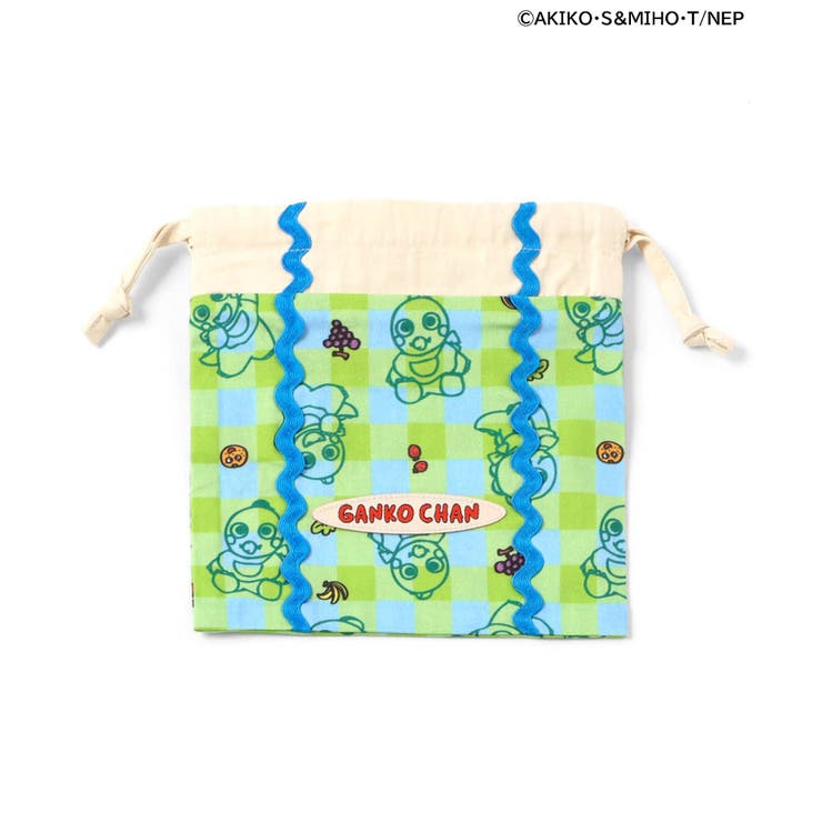 がんこちゃん＆がんペーちゃん総柄巾着S | F.O.Online Store | 詳細画像2 
