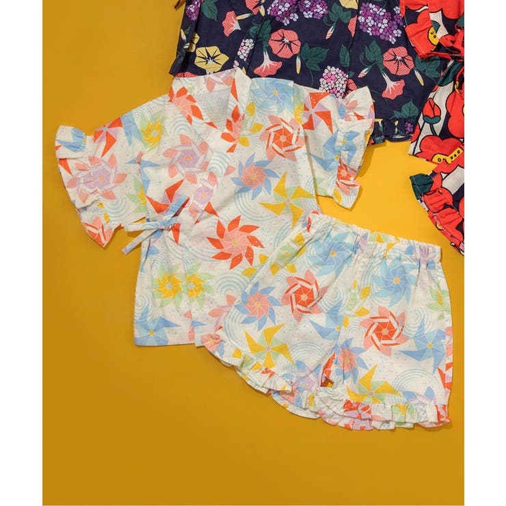 アイボリー | すっぽり着られる GIRLS甚平  | F.O.Online Store