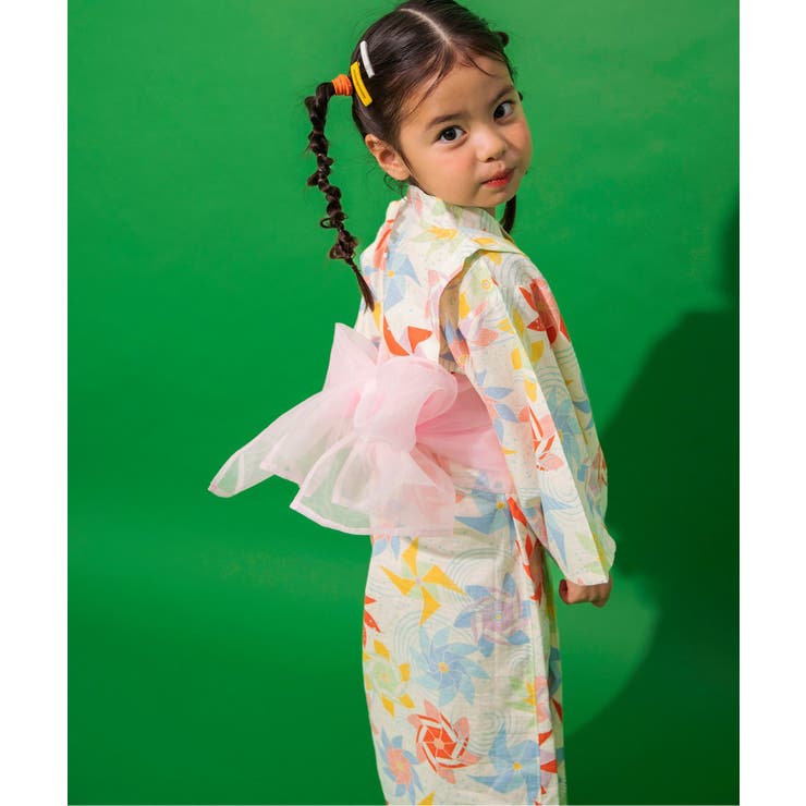 アイボリー | すっぽり着られる GIRLS浴衣 | F.O.Online Store
