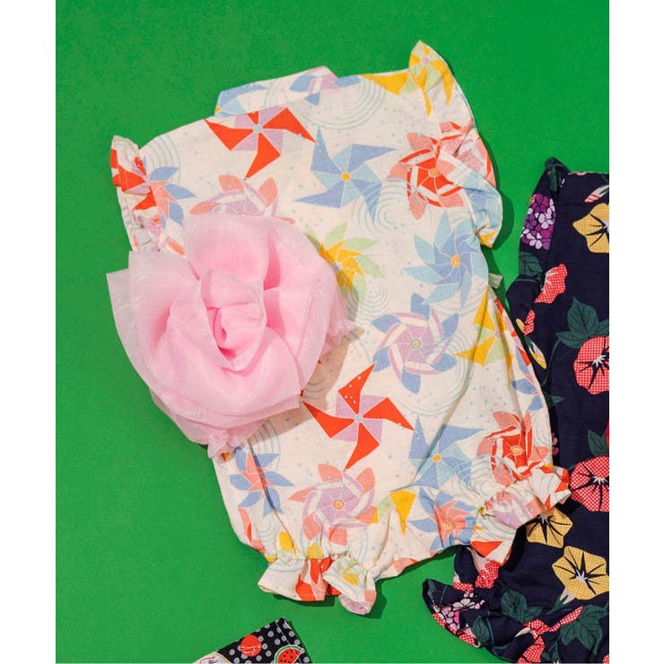GIRLS甚平ロンパス | F.O.Online Store | 詳細画像1 