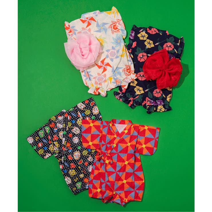 GIRLS甚平ロンパス | F.O.Online Store | 詳細画像14 