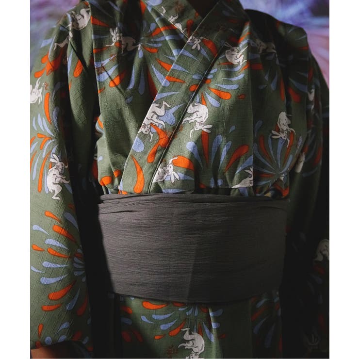 DODコラボ めちゃもえ花火柄すっぽり着られる浴衣（コドモ） | F.O.Online Store | 詳細画像10 