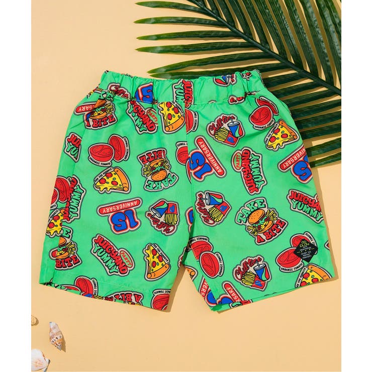 グリーン | わくわくビーチショーツ  4分丈 | F.O.Online Store