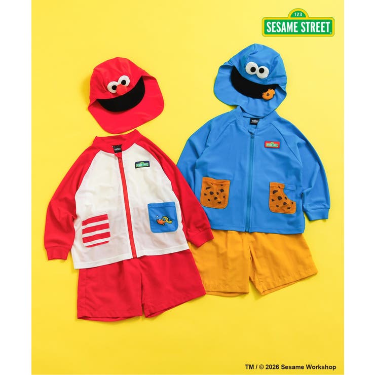 SESAME STREET なりきり水着  UVカット | F.O.Online Store | 詳細画像30 