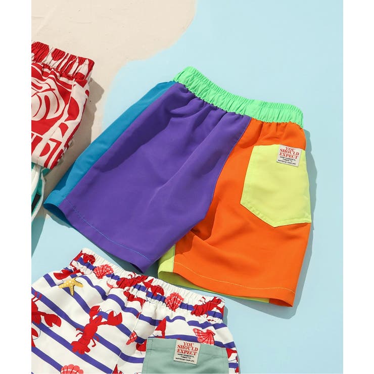 【UVカット】無地・総柄わくわくビーチショーツ | F.O.Online Store | 詳細画像1 