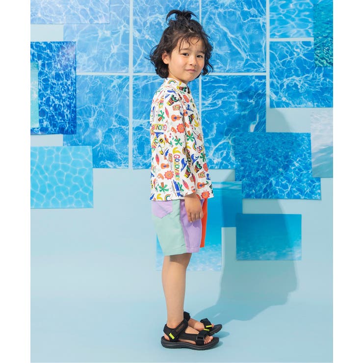 【UVカット】無地・総柄わくわくビーチショーツ | F.O.Online Store | 詳細画像12 