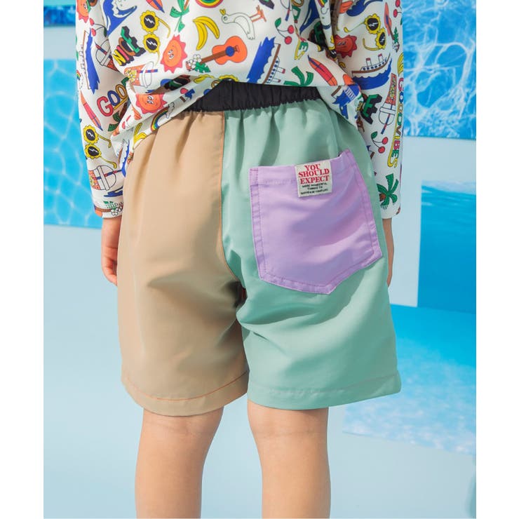 【UVカット】無地・総柄わくわくビーチショーツ | F.O.Online Store | 詳細画像14 