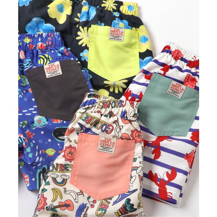 【UVカット】無地・総柄わくわくビーチショーツ | F.O.Online Store | 詳細画像25 