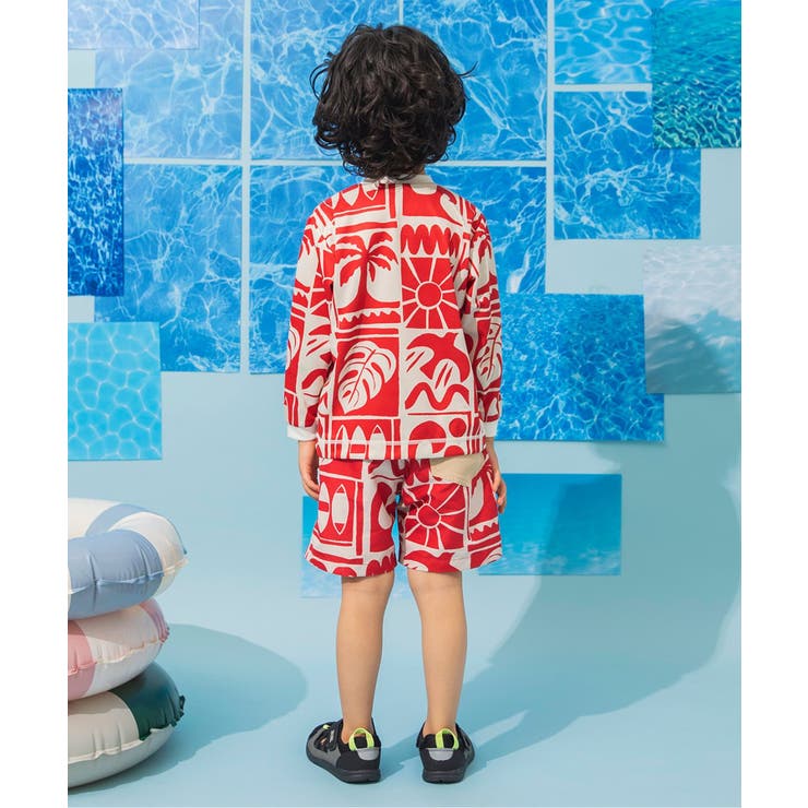 【UVカット】無地・総柄わくわくビーチショーツ | F.O.Online Store | 詳細画像8 