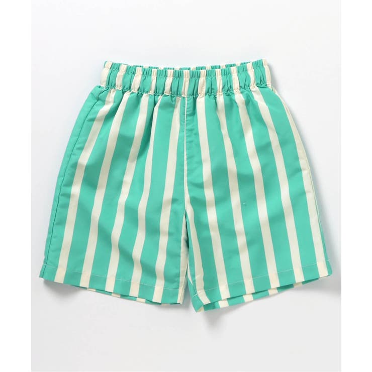 エメラルドグリーン | 【UVカット】無地・総柄わくわくビーチショーツ | F.O.Online Store