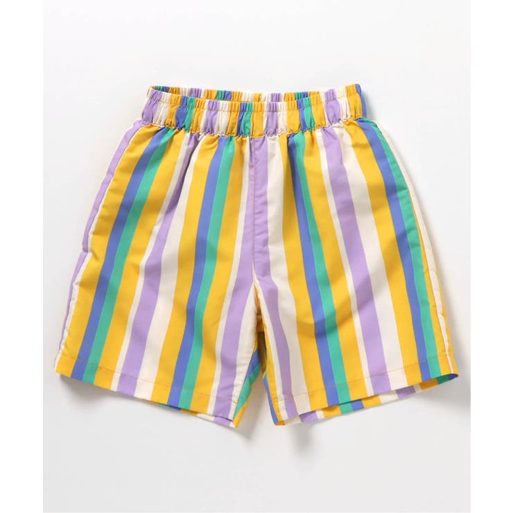 レインボー | 【UVカット】無地・総柄わくわくビーチショーツ | F.O.Online Store