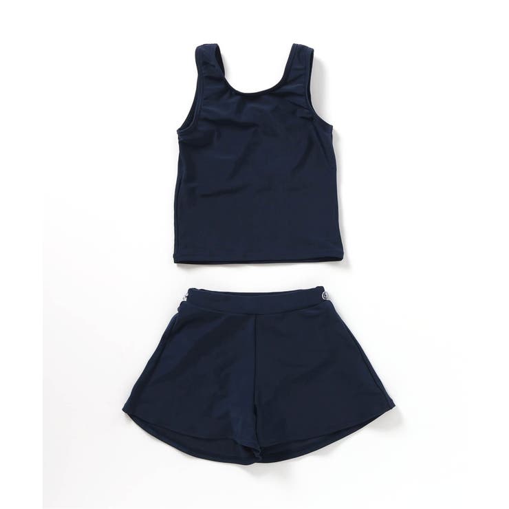 ネイビーブルー | 女児セパレートスクール水着 | F.O.Online Store