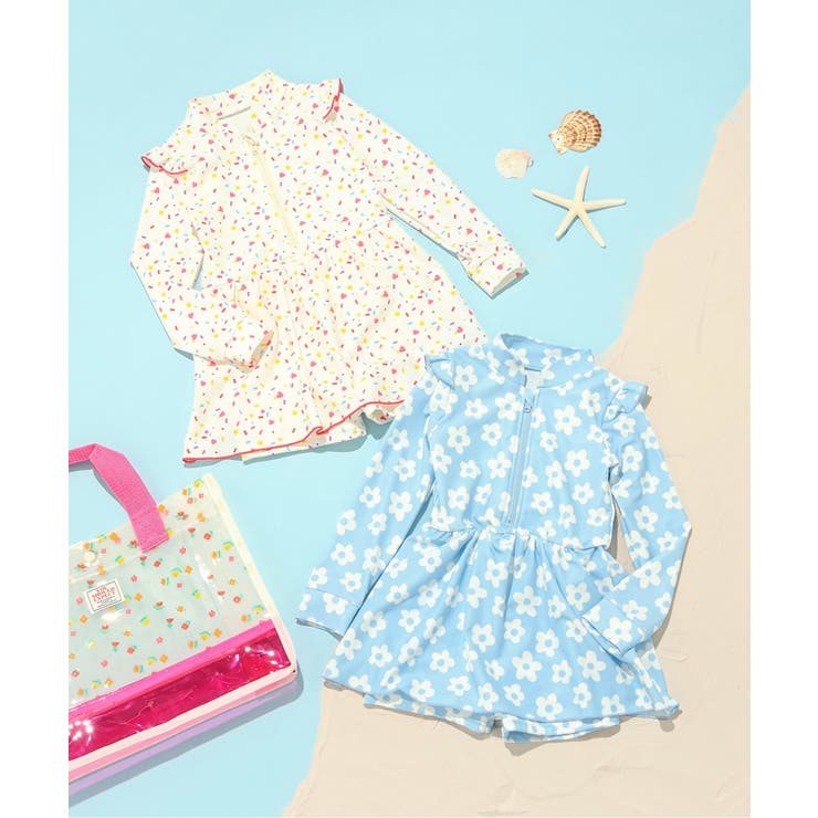 【UVカット】総柄 長袖ワンピース水着 | F.O.Online Store | 詳細画像15 
