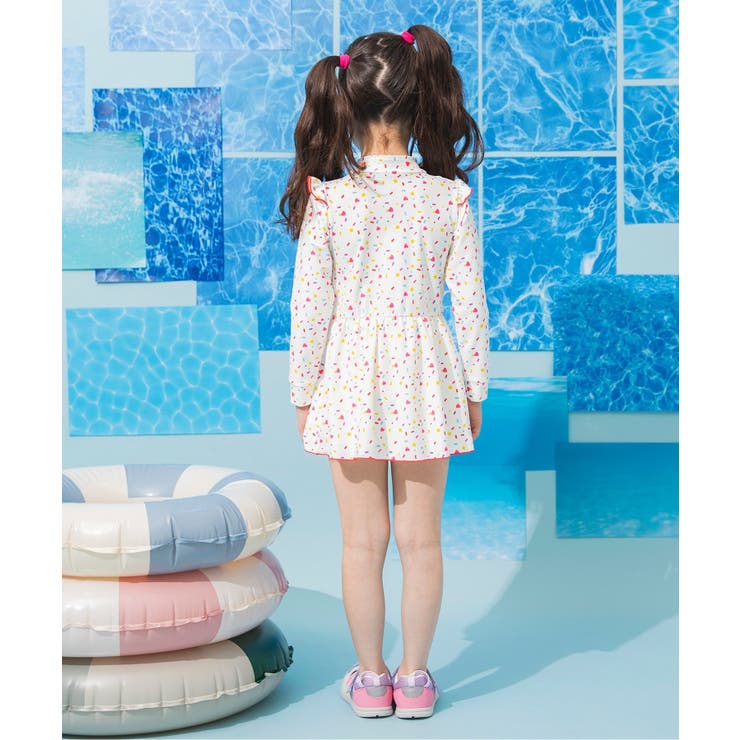 【UVカット】総柄 長袖ワンピース水着 | F.O.Online Store | 詳細画像5 