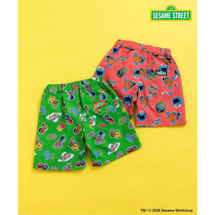 SESAME STREET わくわくビーチショーツ  UVカット | F.O.Online Store | 詳細画像12 