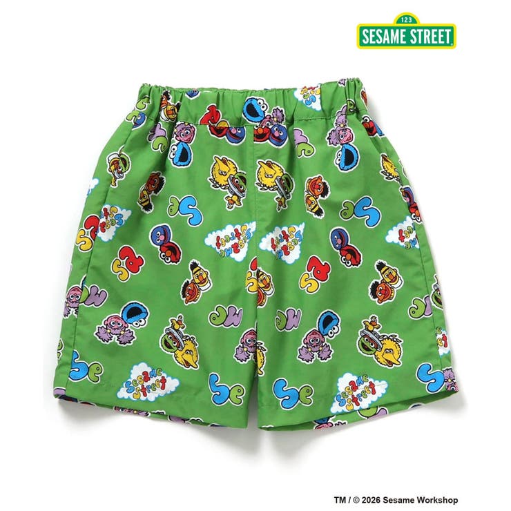 SESAME STREET わくわくビーチショーツ  UVカット | F.O.Online Store | 詳細画像2 