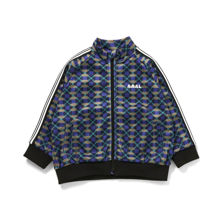 ブルー | 【AAAL PROD】総柄ライントラックジャケット | F.O.Online Store