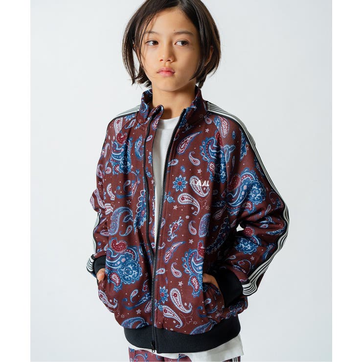 レッド | 【AAAL PROD】総柄ライントラックジャケット | F.O.Online Store