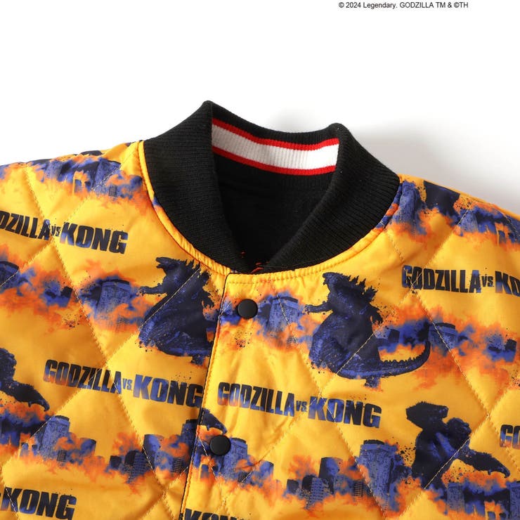 ゴジラVSコング】 リバーシブルスタジャン（大人）[品番：FOKK0021229