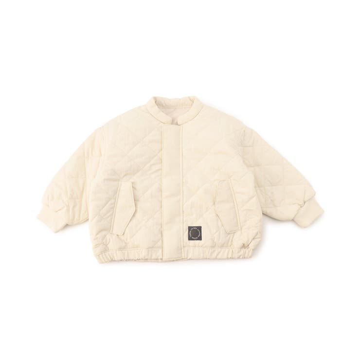 アイボリー | リバーシブルキルト&切替ジャケット | F.O.Online Store