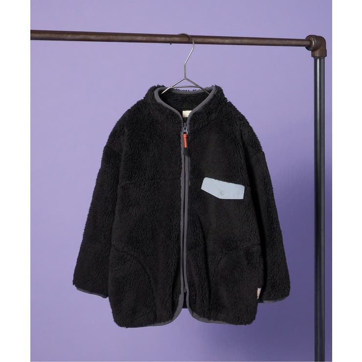 ブラック | 【リンク】ファーフリースジャケット  | F.O.Online Store