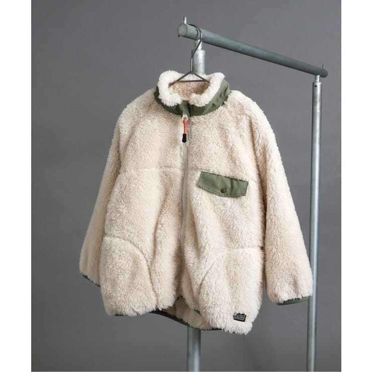 アイボリー | 【リンク】ファーフリースジャケット | F.O.Online Store