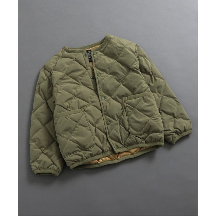 カーキ | インナーキルトジャケット | F.O.Online Store