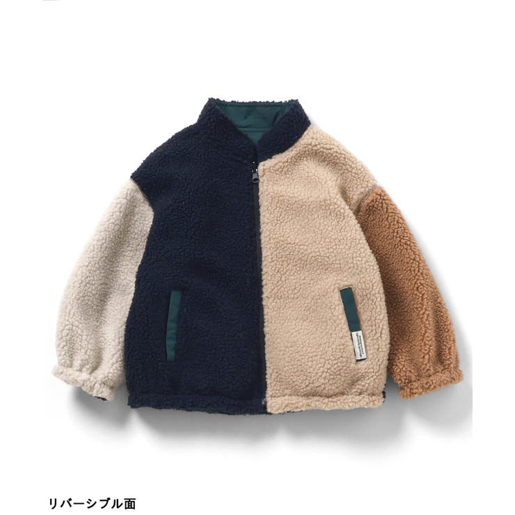 【2WAY】B NEWJACK 両面主役リバーシブルボアジャケット | F.O.Online Store | 詳細画像15 