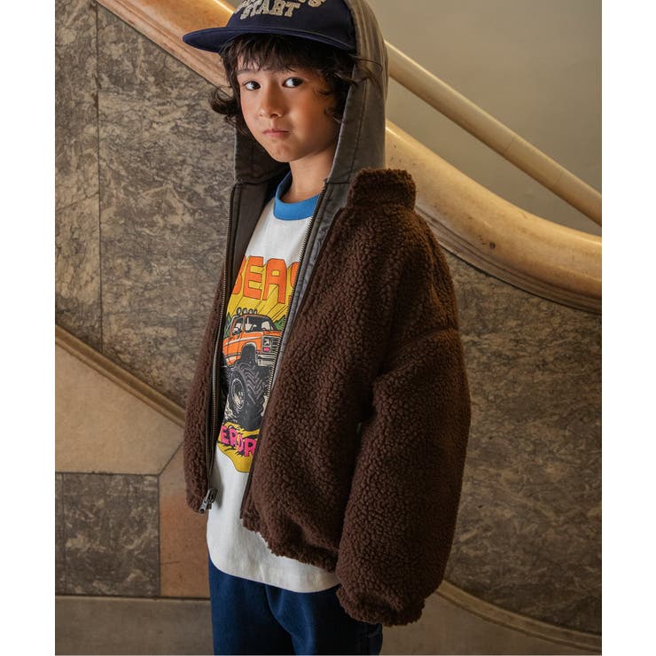 【2WAY】B NEWJACK 両面主役リバーシブルボアジャケット | F.O.Online Store | 詳細画像27 