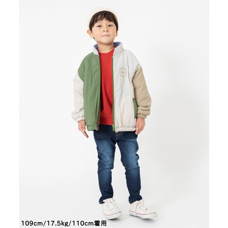 両面主役！】リバーシブルボアジャケット[品番：FOKK0024593