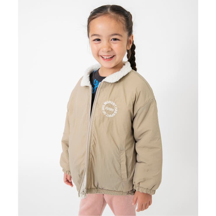 ベージュ | 【両面主役！】リバーシブルボアジャケット | F.O.Online Store